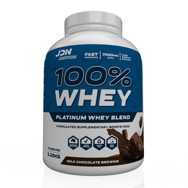 100% PLATINUM WHEY BLEND 2.25KG By JDN - Nutrition King