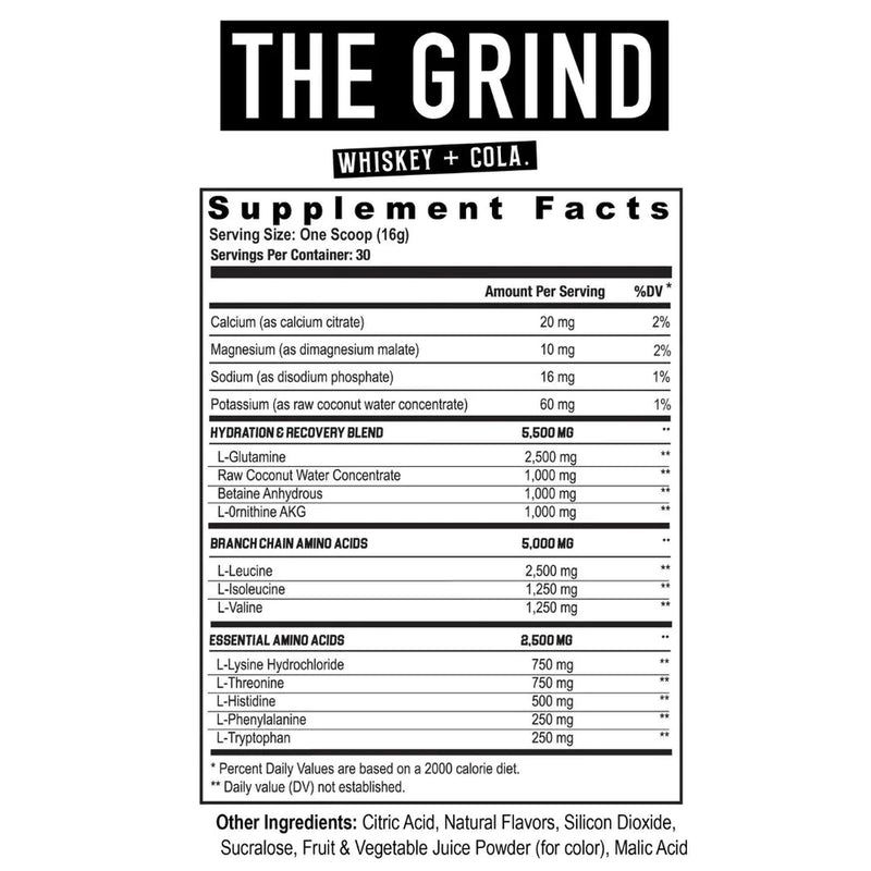 Axe and Sledge The Grind Amino Acid - Nutrition King