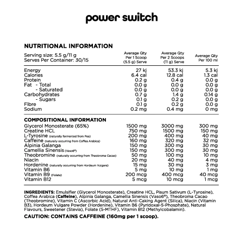 Power Switch - Nutrition King