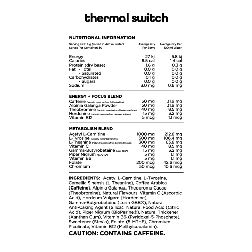 Thermal Switch - Nutrition King
